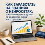 Как заработать на знаниях о нейросетях: пошаговое руководство по созданию курса и его продаже