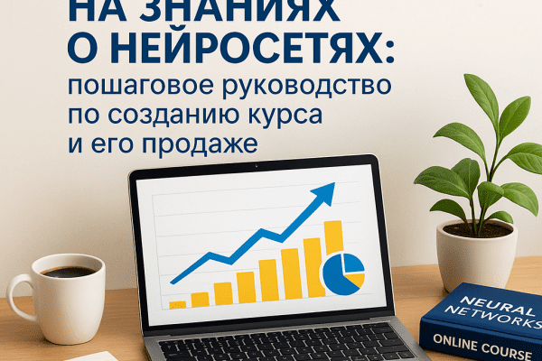 Как заработать на знаниях о нейросетях: пошаговое руководство по созданию курса и его продаже