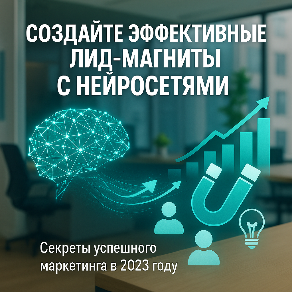 Создайте эффективные лид-магниты с нейросетями: секреты успешного маркетинга в 2023 году
