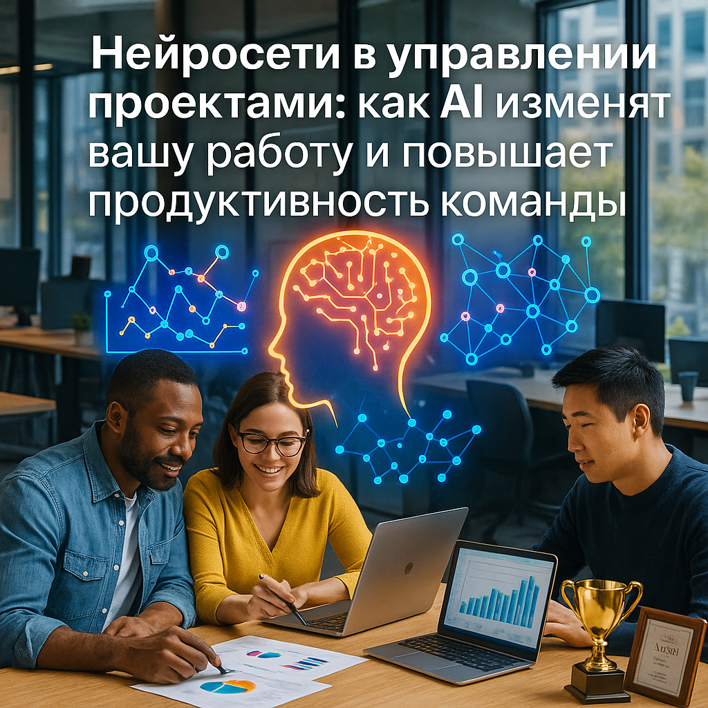 Нейросети в управлении проектами: как AI изменяет вашу работу и повышает продуктивность команды