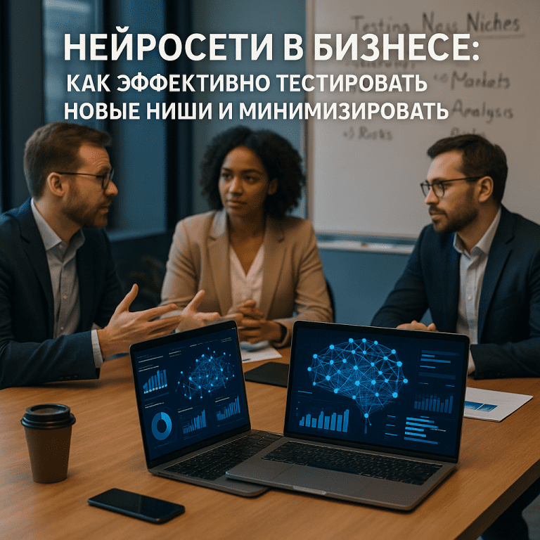 Нейросети в бизнесе: как эффективно тестировать новые ниши и минимизировать риски