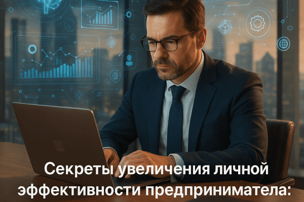 Секреты увеличения личной эффективности предпринимателя: как искусственный интеллект меняет правила игры!