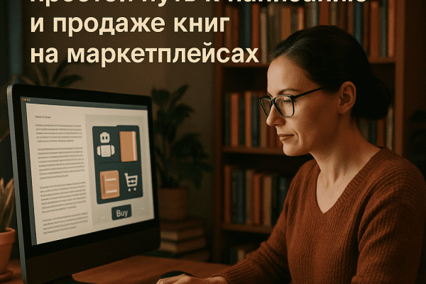Создайте своего AI-автора: простой путь к написанию и продаже книг на маркетплейсах