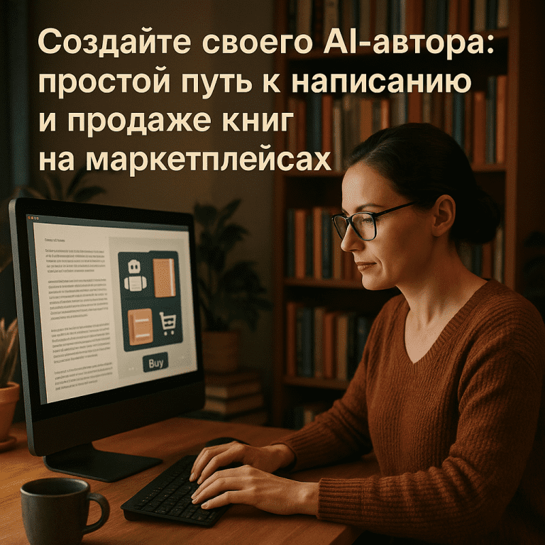 Создайте своего AI-автора: простой путь к написанию и продаже книг на маркетплейсах