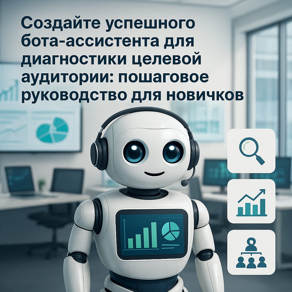 Создайте успешного бота-ассистента для диагностики целевой аудитории: пошаговое руководство для новичков