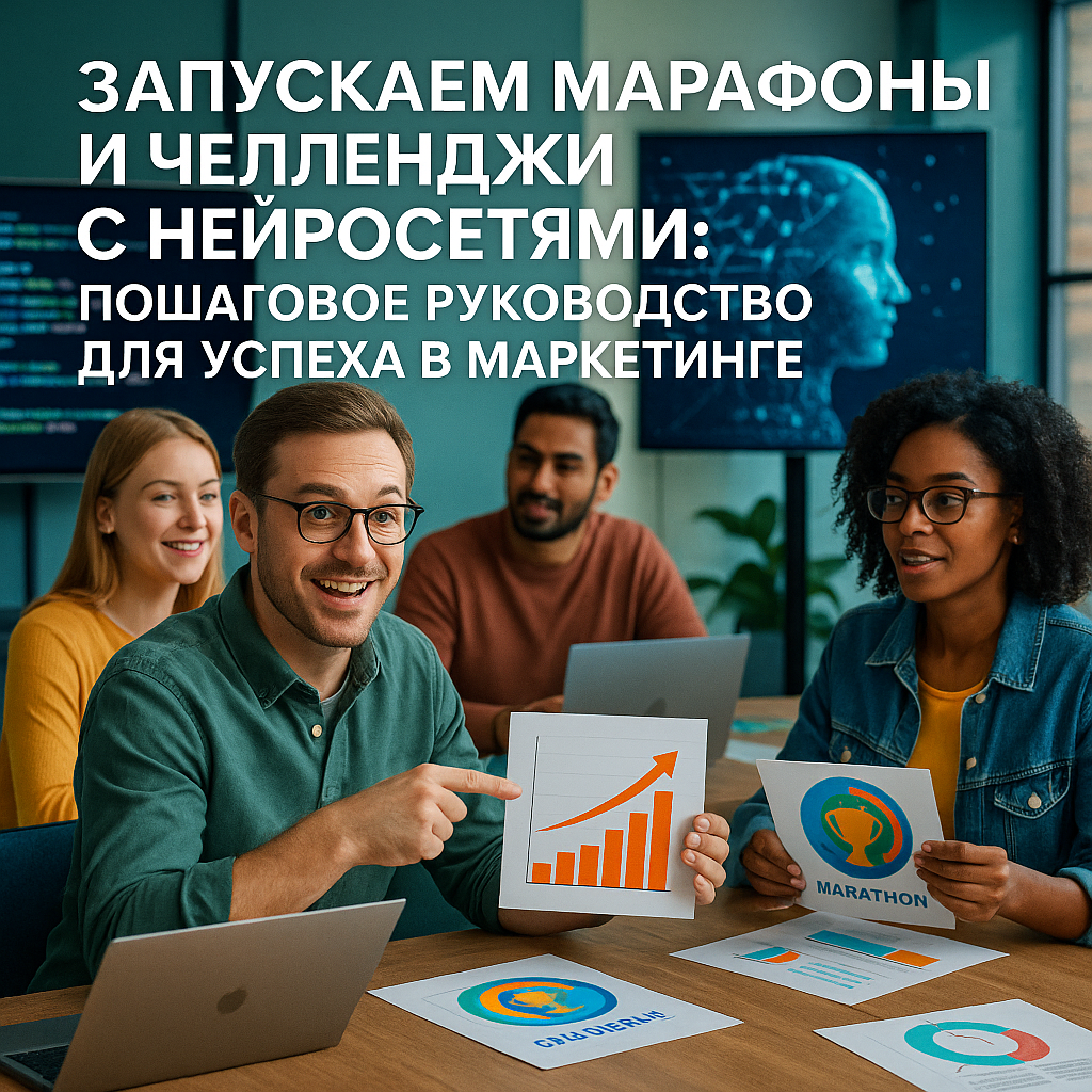 Запускаем марафоны и челленджи с нейросетями: пошаговое руководство для успеха в маркетинге