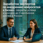 Заработок экспертов по внедрению нейросетей в бизнес: секреты успеха и доходов до 3 миллионов рублей в России