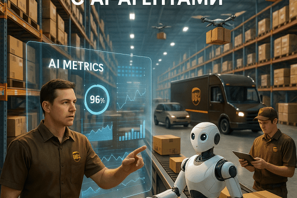 Как AI-агенты трансформируют логистику UPS: будущее ведет к эффективности и инновациям