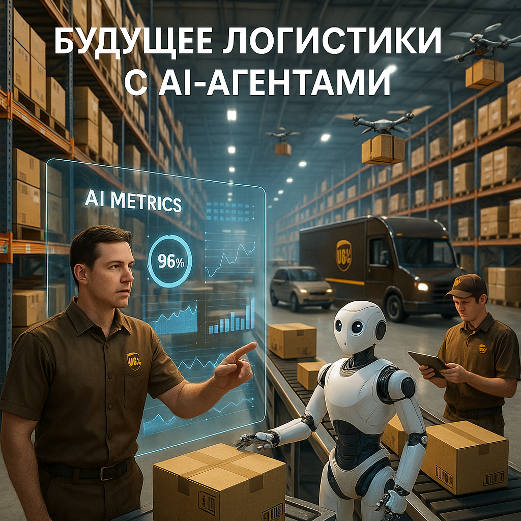 Как AI-агенты трансформируют логистику UPS: будущее ведет к эффективности и инновациям