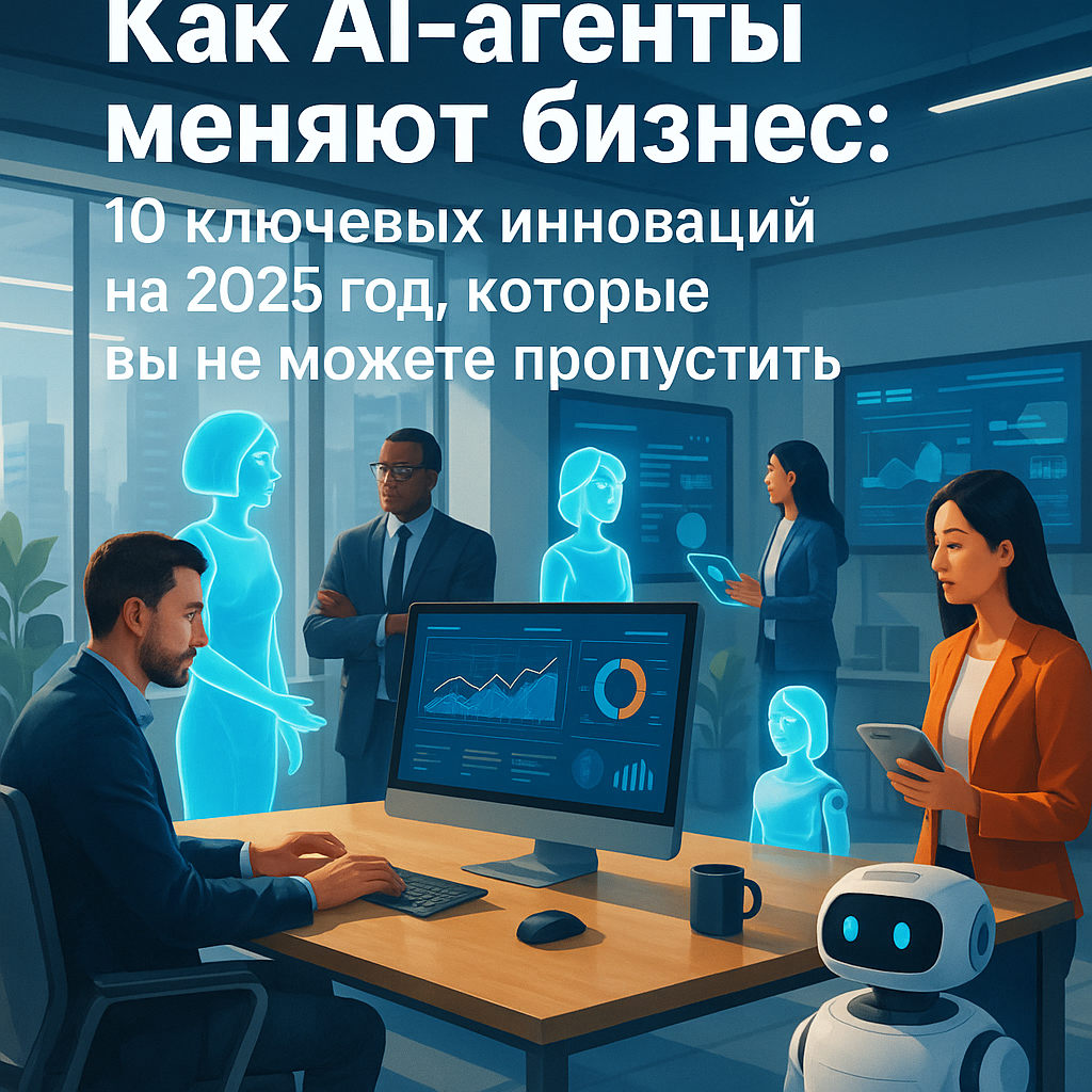 Как AI-агенты меняют бизнес: 10 ключевых инноваций на 2025 год, которые вы не можете пропустить