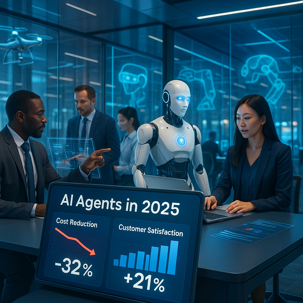 AI-агенты в 2025: как инновации меняют бизнес, сокращая затраты и улучшая обслуживание клиентов