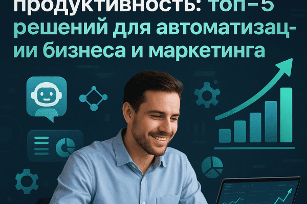 Как AI-инструменты могут повысить вашу продуктивность: топ-5 решений для автоматизации бизнеса и маркетинга