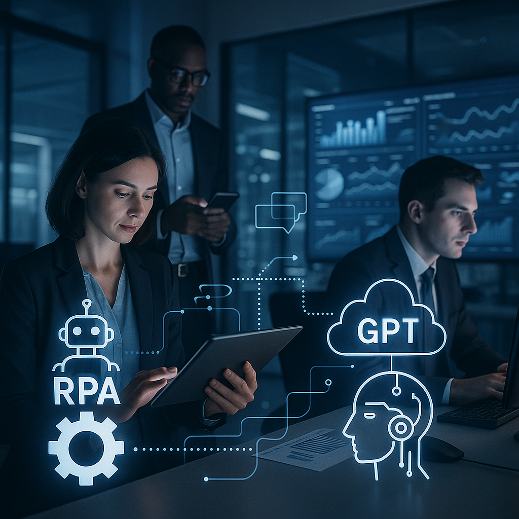 Автоматизация бизнеса: Как RPA и GPT-агенты преодолевают классические методы и меняют правила игры