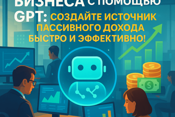 Автоматизация бизнеса с помощью GPT: создайте источник пассивного дохода быстро и эффективно!