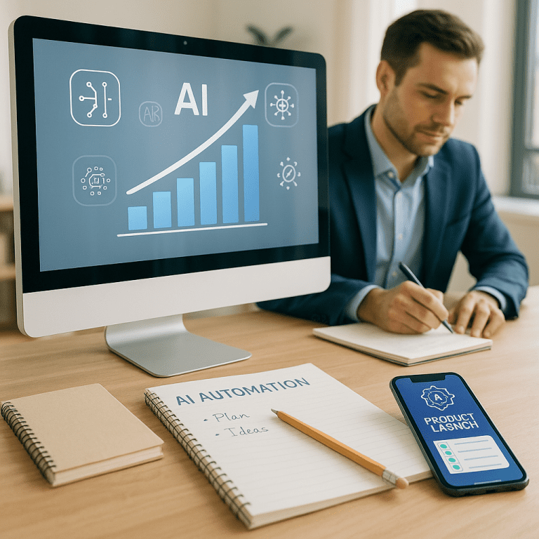 Как автоматизировать онлайн-запуск продукта с помощью AI: пошаговое руководство для успеха бизнеса