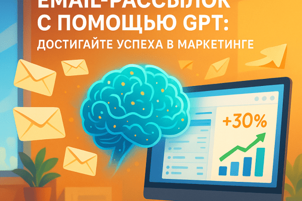 Автоматизация email-рассылок с помощью GPT: как достичь успеха в маркетинге и повысить конверсию на 30% за месяц