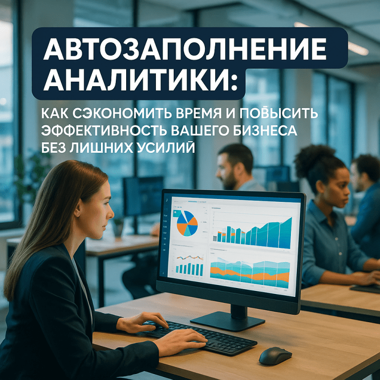 Автозаполнение аналитики: как сэкономить время и повысить эффективность вашего бизнеса без лишних усилий