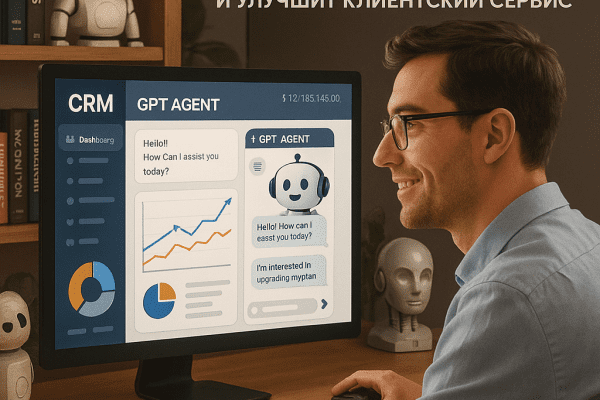 Интеграция GPT-агентов с CRM: автоматизация, которая увеличит вашу прибыль и улучшит клиентский сервис