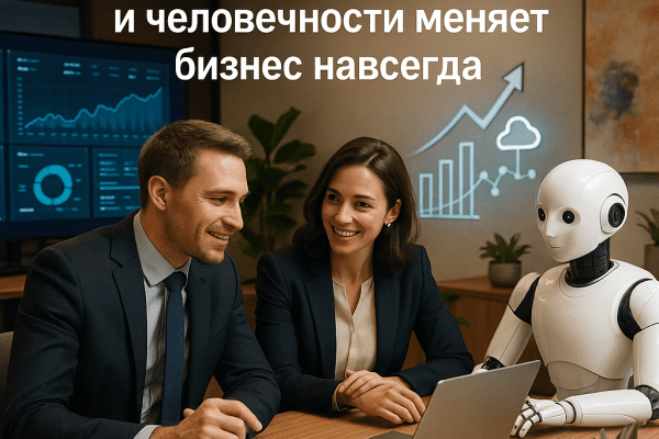 Искусственный интеллект: как сочетание технологий и человечности меняет бизнес навсегда?