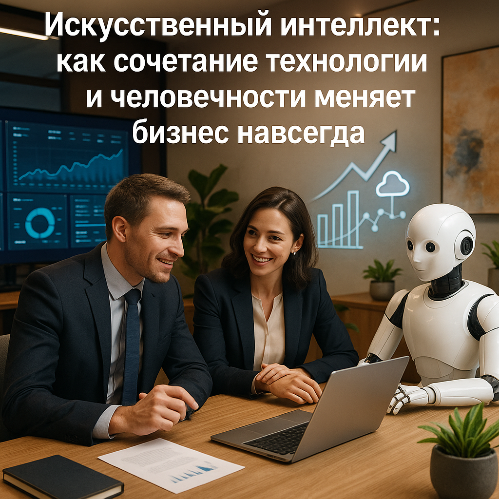 Искусственный интеллект: как сочетание технологий и человечности меняет бизнес навсегда?