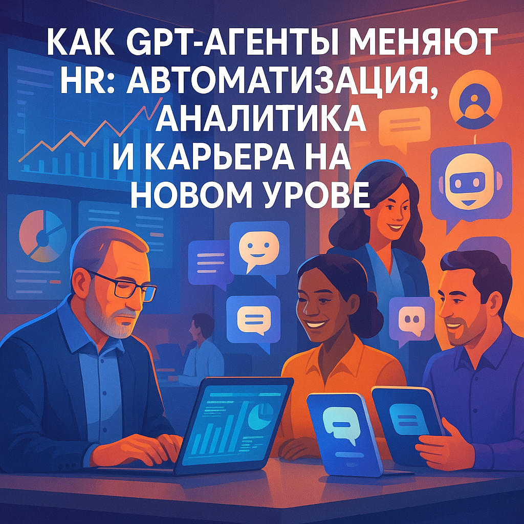 Как GPT-агенты меняют HR: автоматизация, аналитика и карьера на новом уровне
