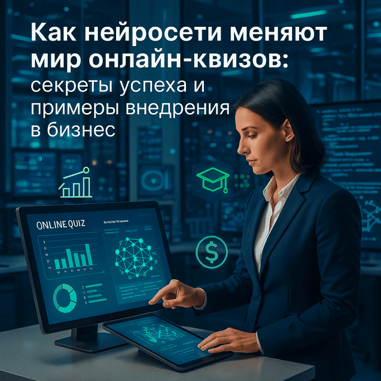 Как нейросети меняют мир онлайн-квизов: секреты успеха и примеры внедрения в бизнес
