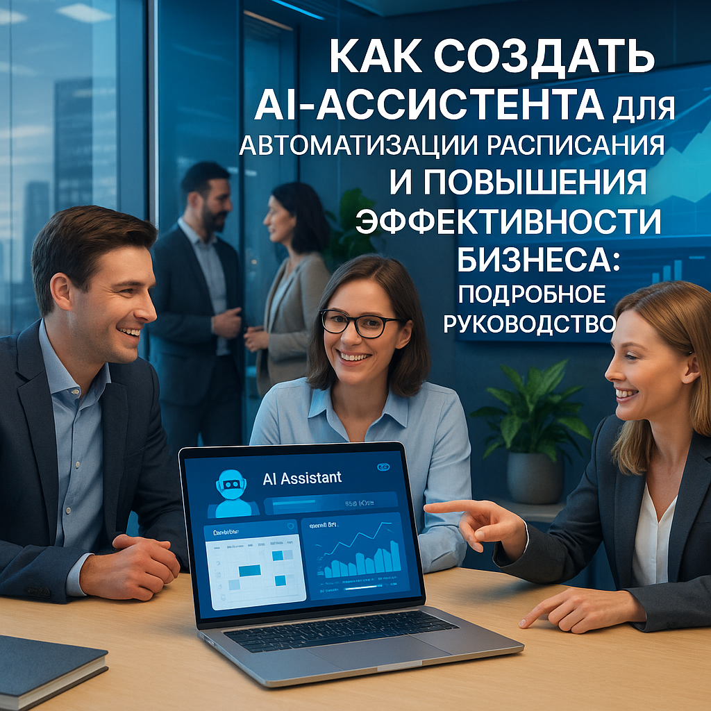 Как создать AI-ассистента для автоматизации расписания и повышения эффективности бизнеса: подробное руководство