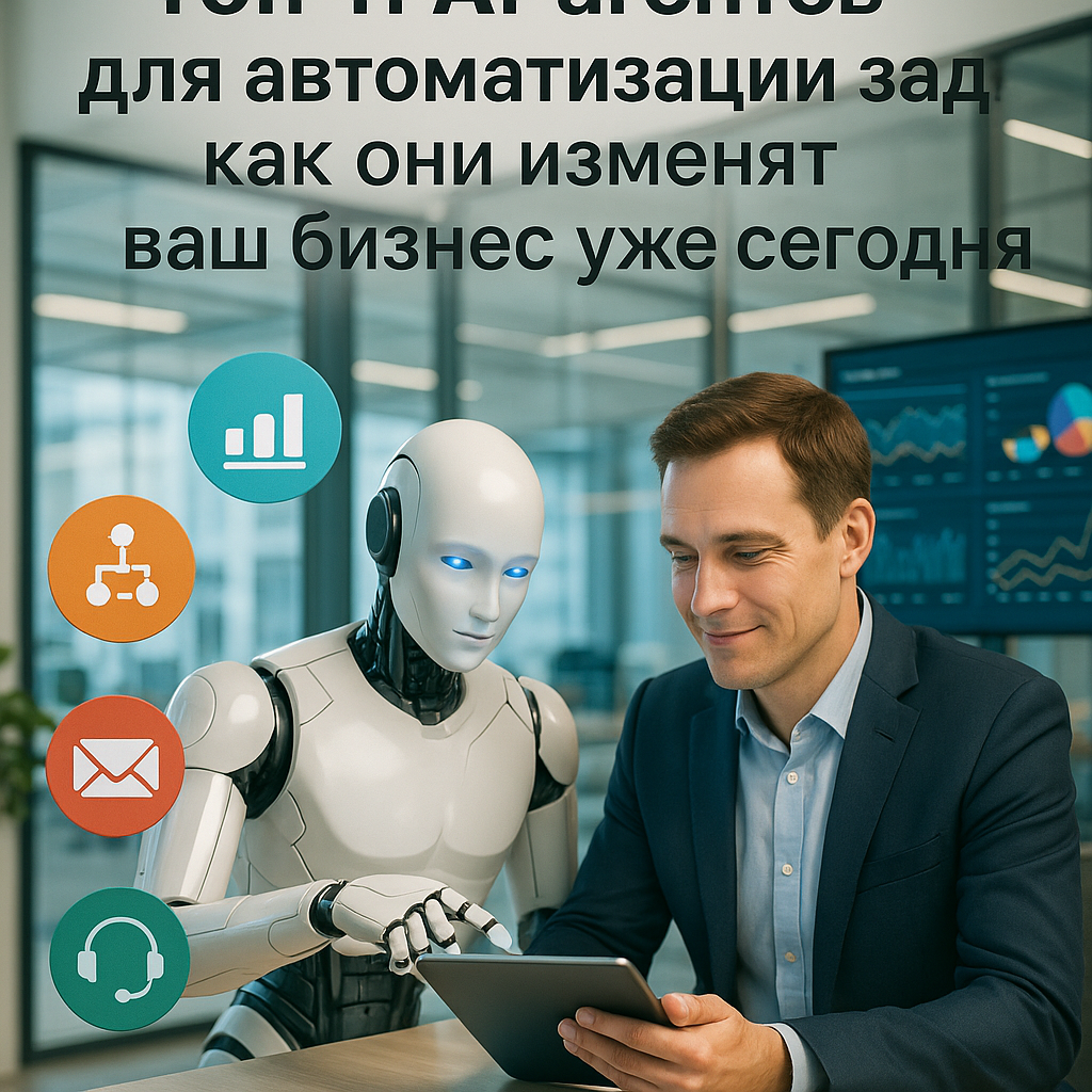 Топ-11 AI-агентов для автоматизации задач: как они изменят ваш бизнес уже сегодня