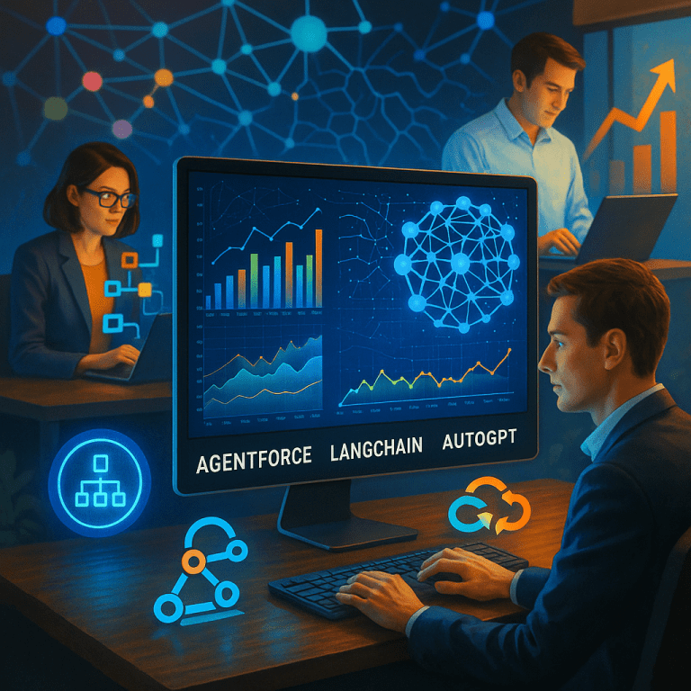 Как увеличить продажи и упростить жизнь с нейросетями: про Agentforce, LangChain и AutoGPT