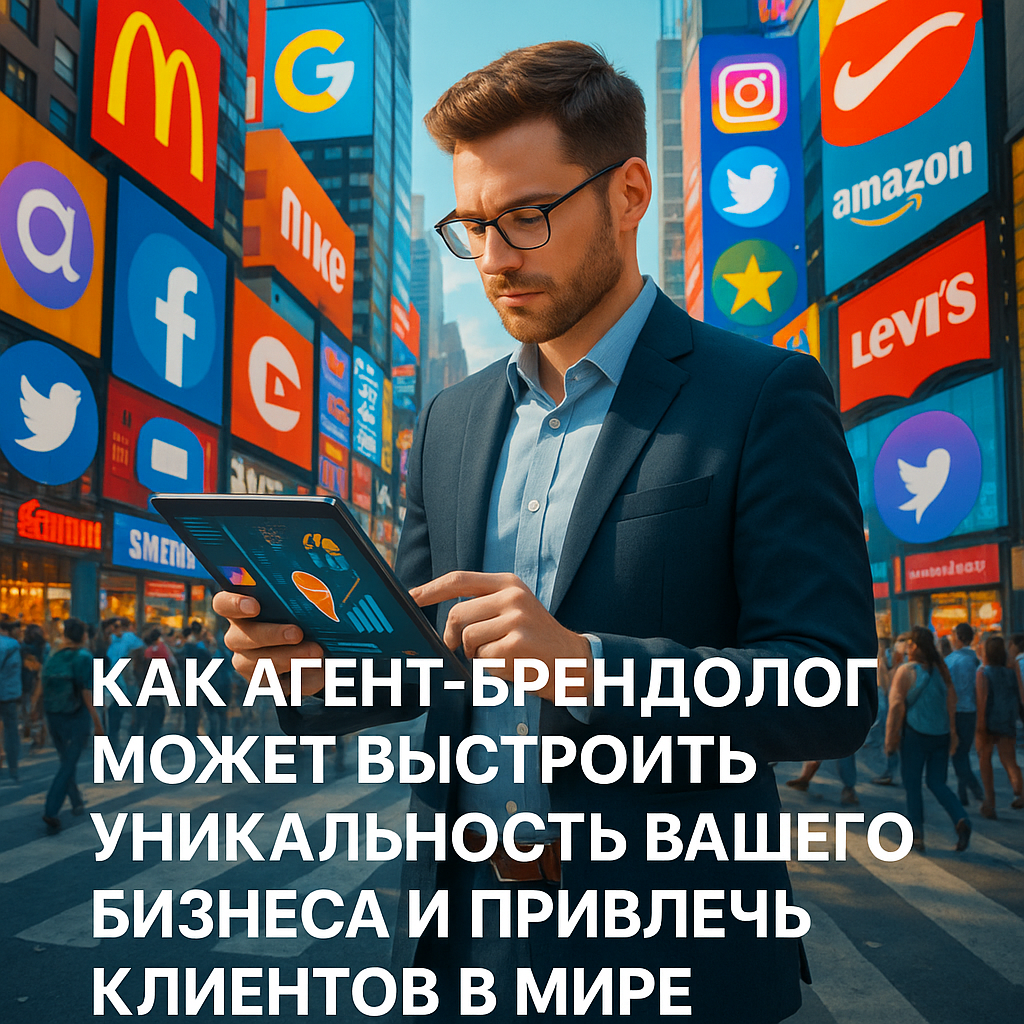Как агент-брендолог может выстроить уникальность вашего бизнеса и привлечь клиентов в мире перенасыщенного рынка