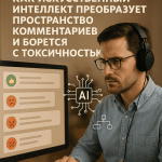 AI-модератор: Как Искусственный Интеллект Преобразует Пространство Комментариев и Борется с Токсичностью