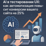 AI в тестировании UX: как автоматизация повысит конверсии вашего сайта на 25%
