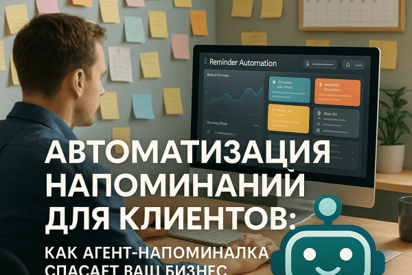 Автоматизация напоминаний для клиентов: как агент-напоминалка спасает ваш бизнес от хаоса и забывчивости Автоматизация напоминаний для клиентов: как агент-напоминалка спасает ваш бизнес от хаоса и забывчивости