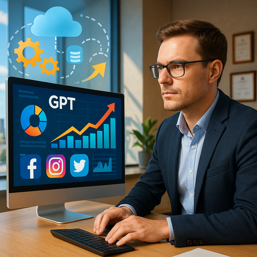 Автоматизация сбора статистики в соцсетях с помощью GPT-агента: секреты эффективности и роста вашего бизнеса