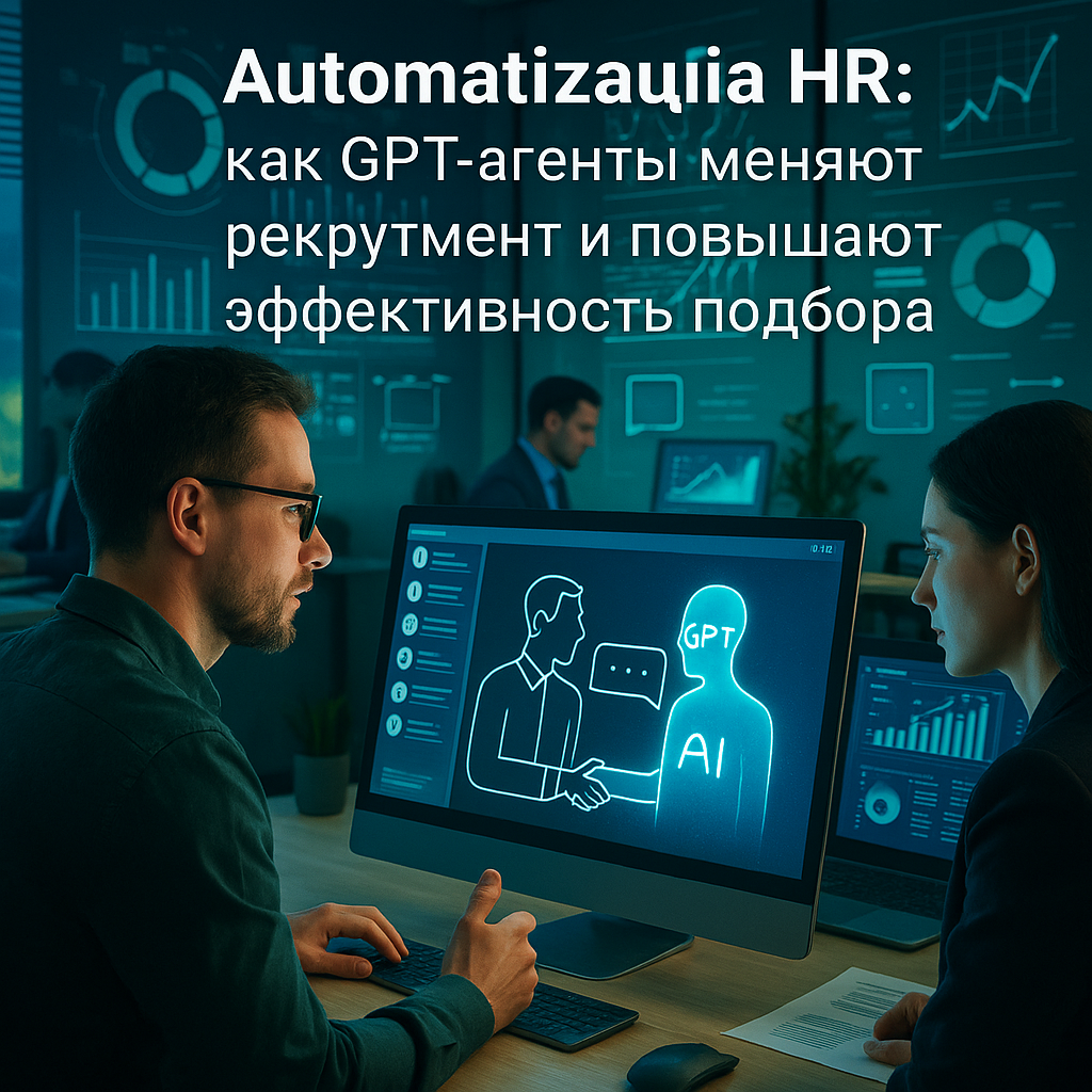Автоматизация HR: как GPT-агенты меняют рекрутмент и повышают эффективность подбора кадров