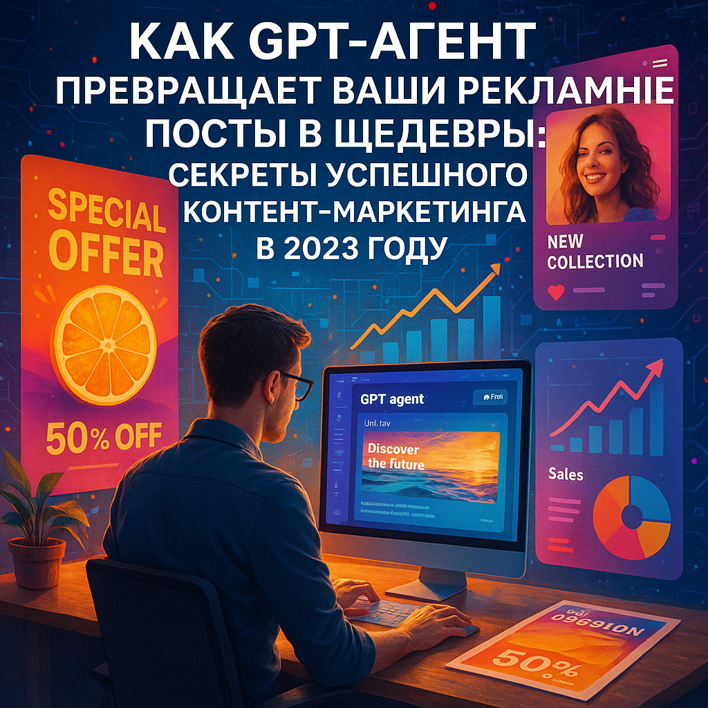 Как GPT-агент превращает ваши рекламные посты в шедевры: секреты успешного контент-маркетинга в 2023 году