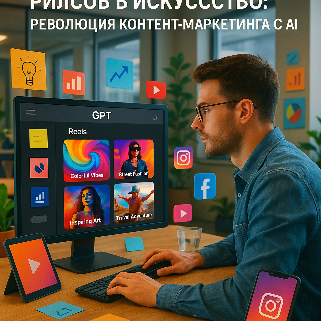 Как GPT-агент превращает создание рилсов в искусство: революция контент-маркетинга с AI