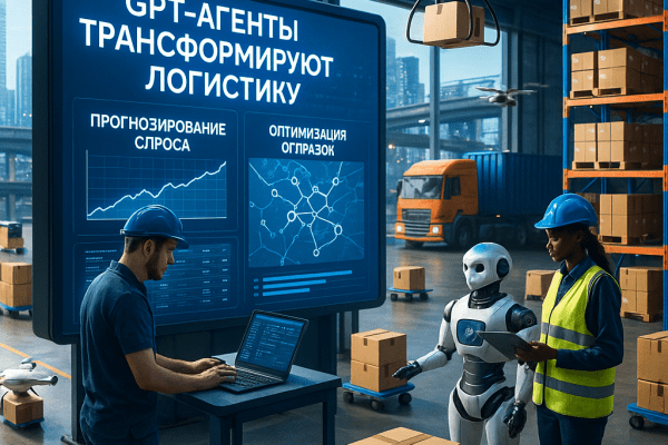 Как GPT-агенты трансформируют логистику: от прогнозирования спроса до оптимизации отправок Как GPT-агенты трансформируют логистику: от прогнозирования спроса до оптимизации отправок