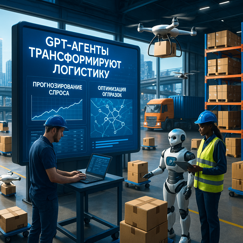 Как GPT-агенты трансформируют логистику: от прогнозирования спроса до оптимизации отправок