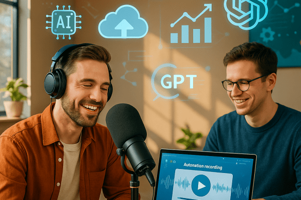 GPT-агенты: как автоматизация записи подкастов и вебинаров изменит ваш контент-игрок!