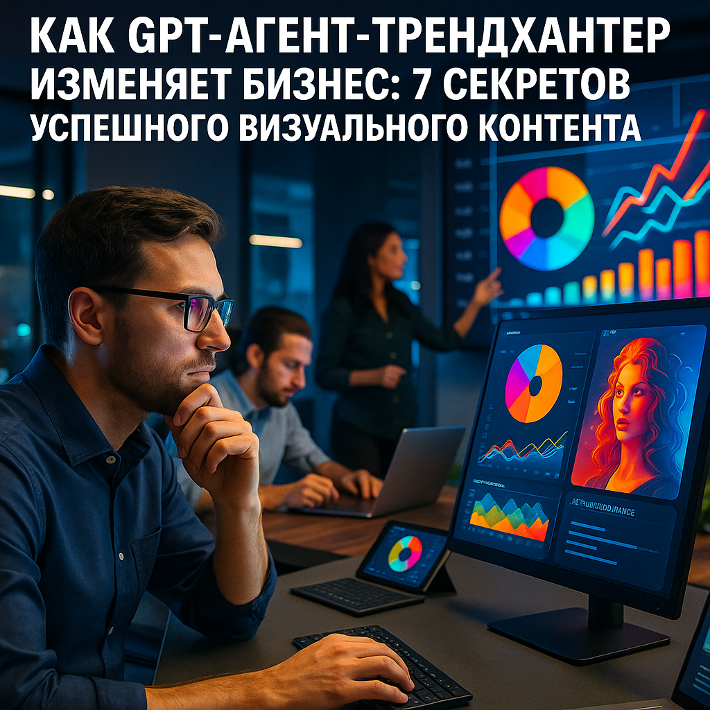 Как GPT-агент-трендхантер изменяет бизнес: 7 секретов успешного визуального контента