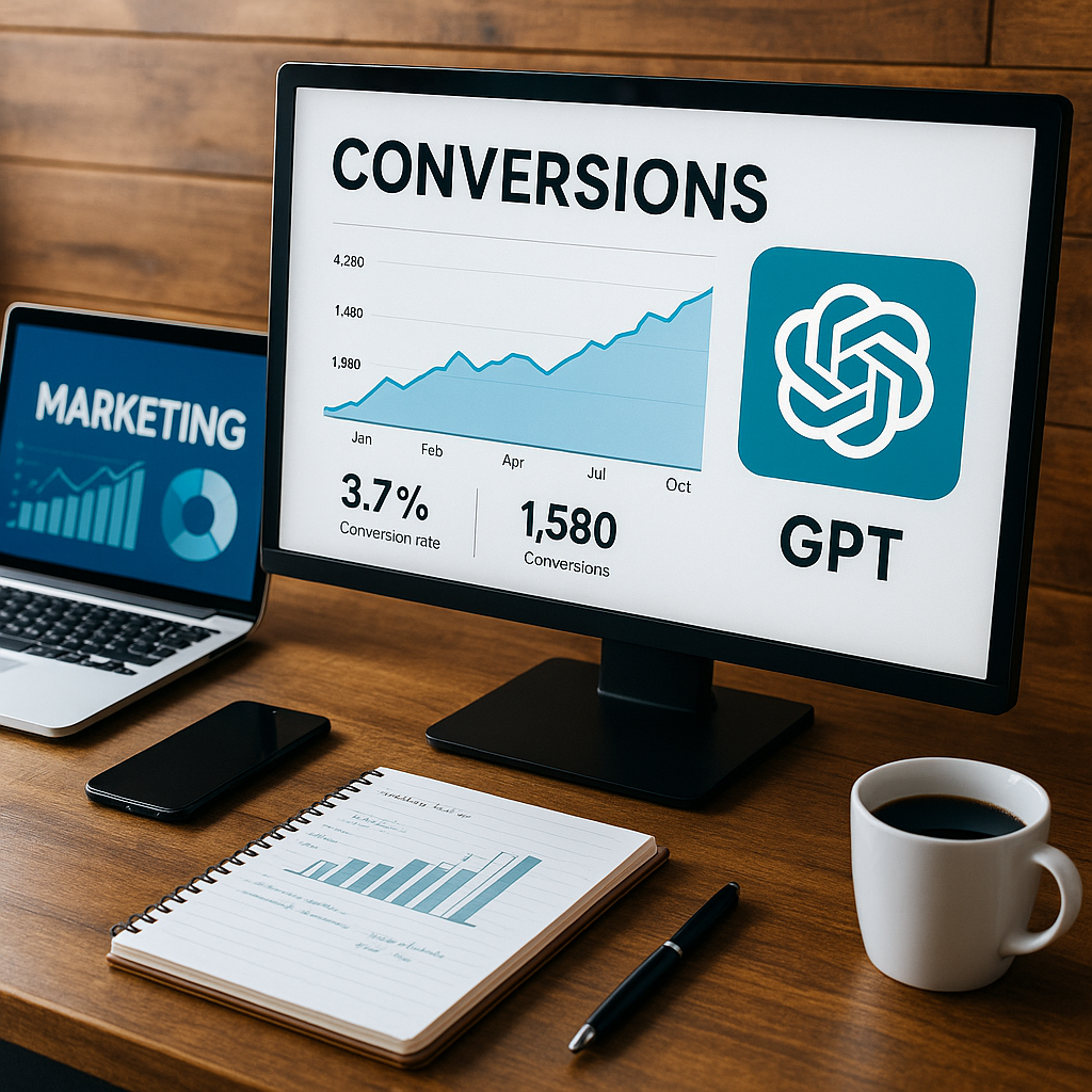 Как GPT-ассистент увеличивает конверсии лендингов и офферов: погружаемся в революцию маркетинга