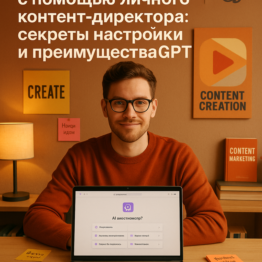 Как блогеру упростить жизнь с помощью личного контент-директора: секреты настройки и преимущества GPT