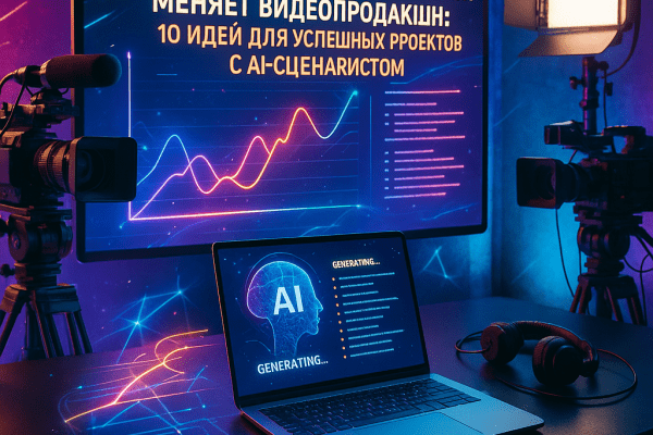 Как искусственный интеллект меняет видеопroduction: 10 идей для успешных проектов с AI-сценаристом
