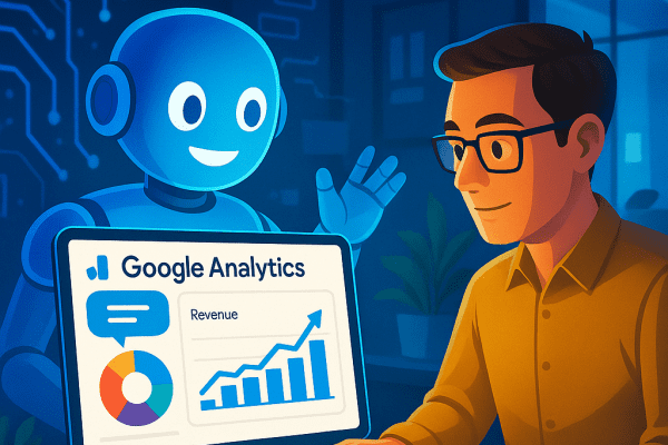 Как настроить AI-ассистента в Google Analytics для мгновенной аналитики и роста бизнеса