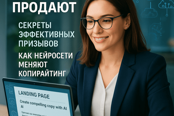 Как создать тексты для лендингов, которые продают: секреты нейросетей и призывов к действию