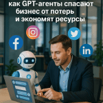 Круглосуточная поддержка в соцсетях: как GPT-агенты спасают бизнес от потерь и экономят ресурсы