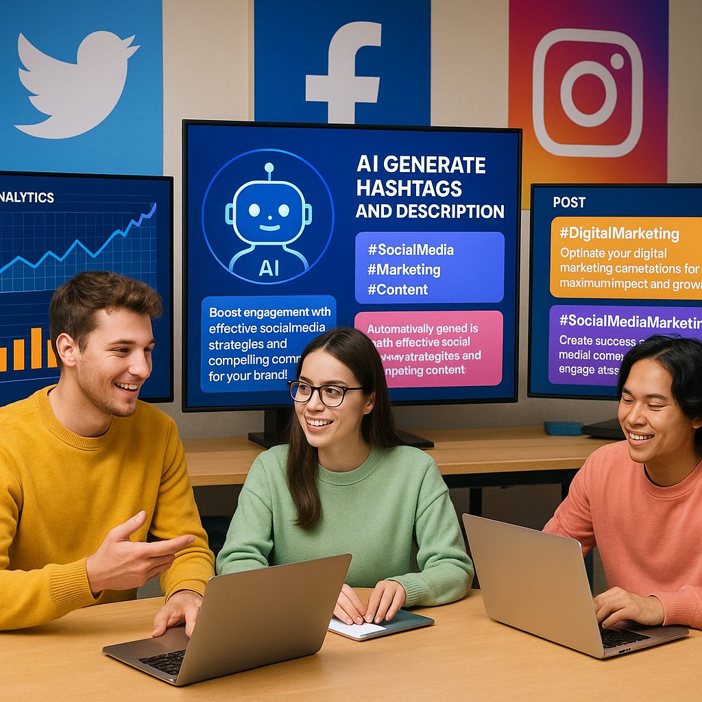 Как Social AI революционизирует SMM: автоматизация хэштегов и описаний для успешного контента