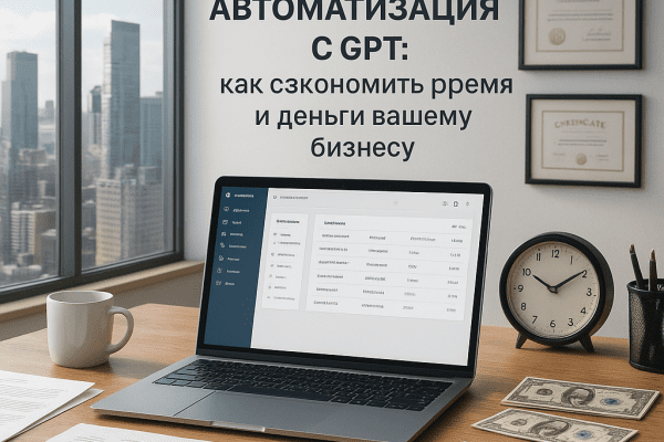 Юридическая автоматизация с GPT: как сэкономить время и деньги вашему бизнесу