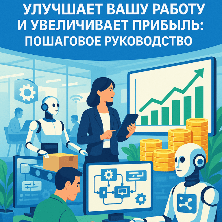 Как автоматизация бизнес-процессов улучшает вашу работу и увеличивает прибыль: пошаговое руководство